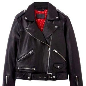Allsaints - Estae Biker Leather Jacket